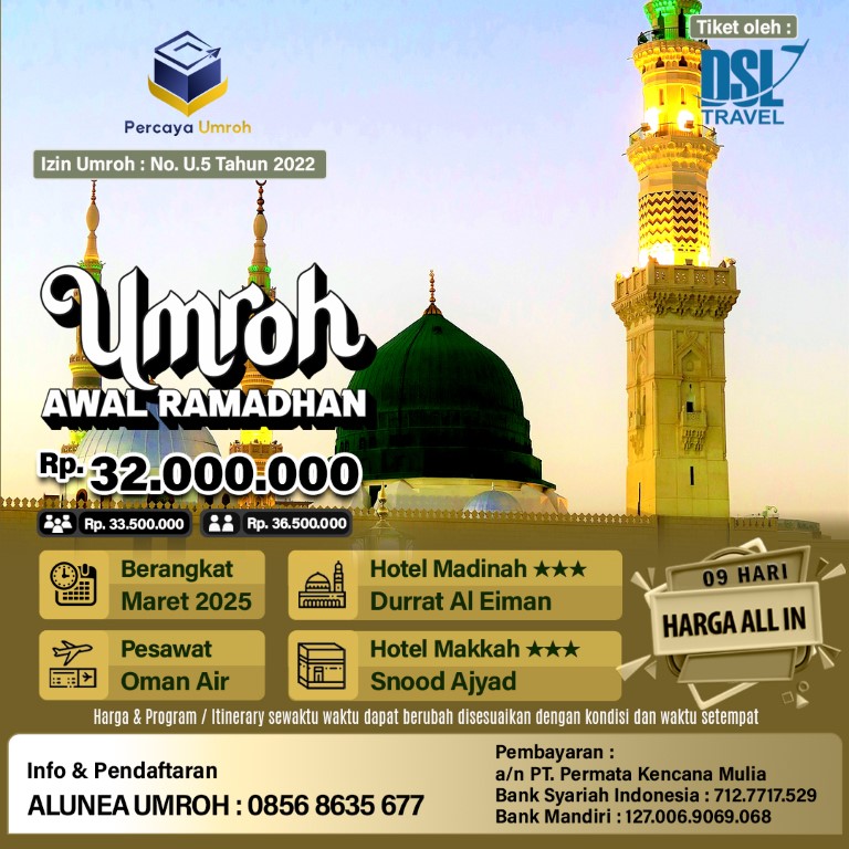 Umroh Awal Ramadhan